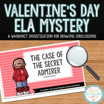 The Case of the Secret Admirer - an activity for drawing c
