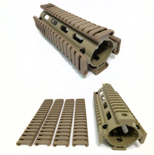 Abby Miller: AR 15 Quad Rail Handguard Carbine Length 2 Piece Drop In ...