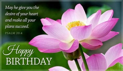 Free Happy Birthday Psalm 20:4 eCard eMail Free Free Happy Birthday Psalm 20:4 eCard eMail Free