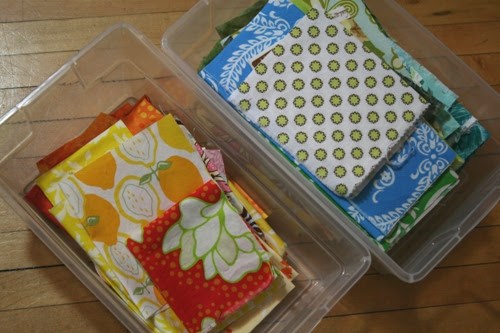 large fabric scraps