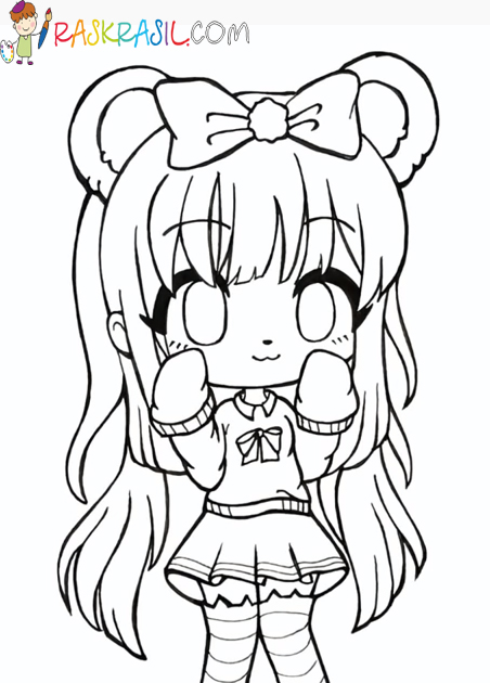 Imagens Para Pintar Gacha Life : Dibujos De Gacha Life Para Colorear