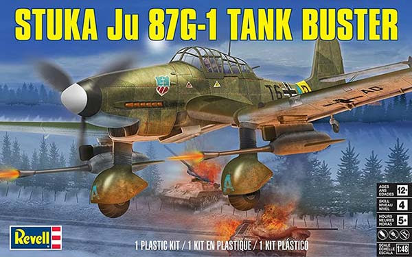 Revell 1/48 Stuka Ju 87G-1 (85-5270) Manual