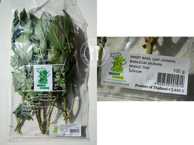Thaise basilicum - Bai horapa