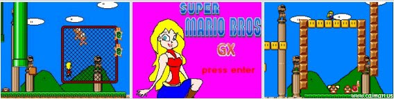 Caiman free games: Super Mario Bros GX by Bloom.