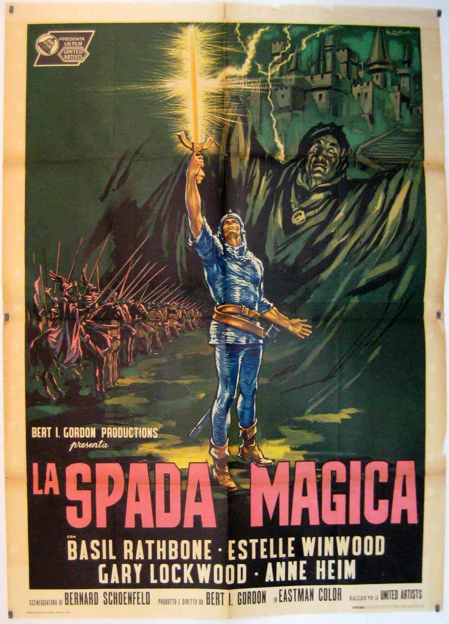 Dark Corners Of Role Playing: The Public Domain Film "The Magic Sword