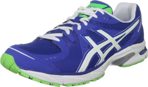 blue and green trainers