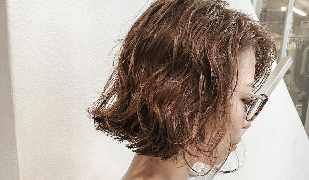 ヘアスタイルカタログ 愛されし者 かっこいい ショート ボブ くせ毛 風 ショート ボブ パーマ