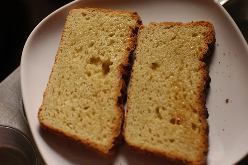 toast from the new gluten-free bread