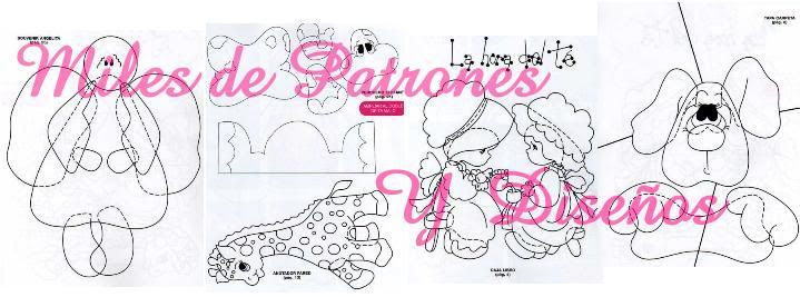patrones y diseños foami