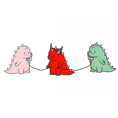 Matching Aesthetic Cute Dinosaur Pfp : Matching Pfp Anime Dino Free
