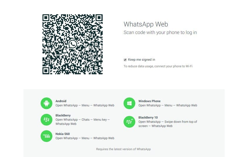 Whatsapp Web Scan Code With Your Phone To Log In - Atomussekkai