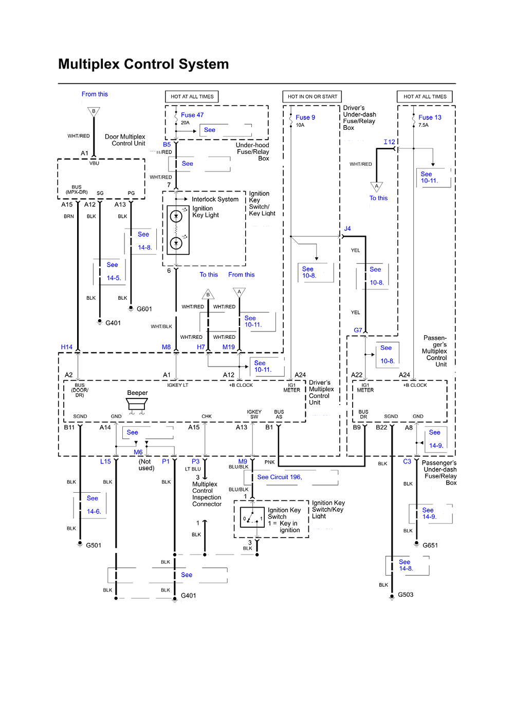 Wiring Diagram PDF: 2004 Goldwing Wiring Diagram