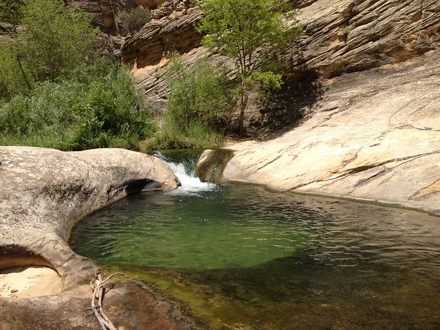Death Hollow swim hole
