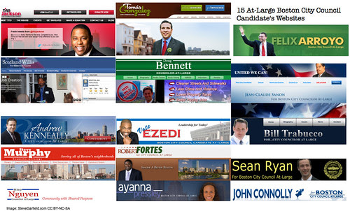 15 At-Large Boston City Council Candidate's Websites