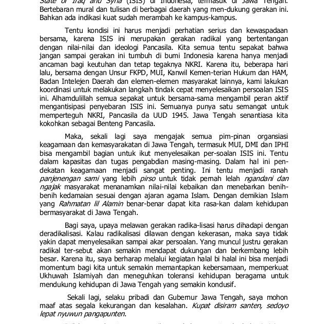 Teks Pidato Bahasa Jawa Lengkap Wadphm