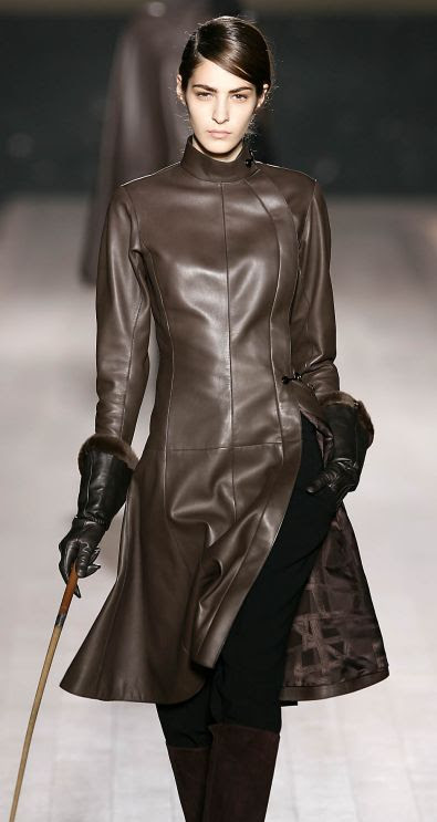 Fashion And Beauty: Leather trend and fashion