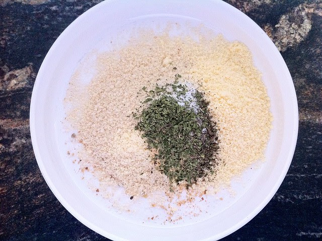 Spice Mix Added to Breading Mix