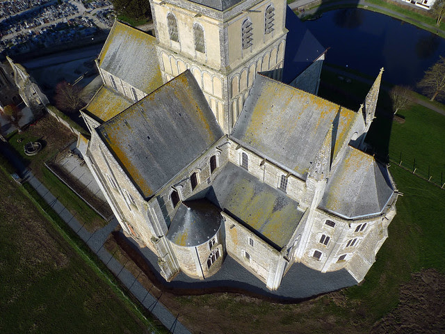 Abbaye Saint-Vigor de Cerisy-la-Forêt (Manche-FR)