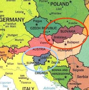 Geografia Curiosa 2.0!!: ¿Eslovaquia o Eslovenia? suenan similar ...
