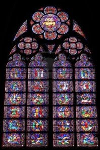 Notre Dame Cathedral, Paris, France (Window)