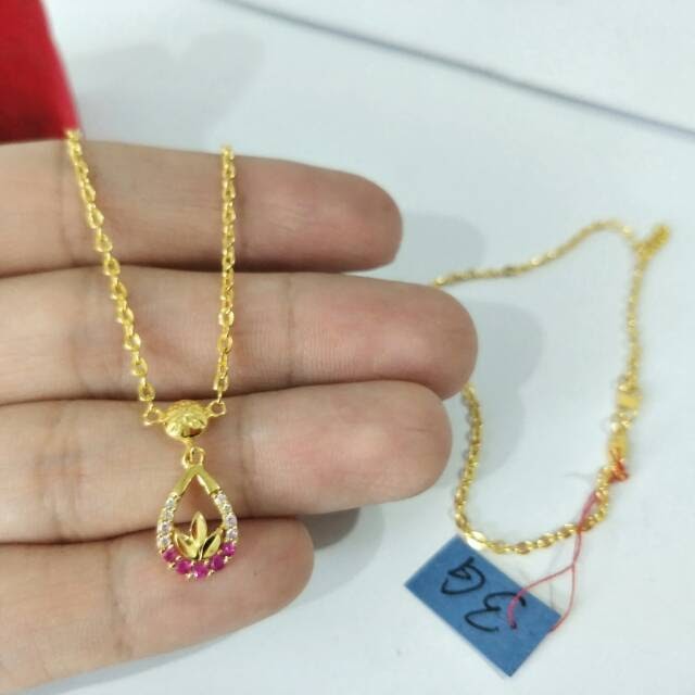 16+ Kalung Emas Bayi 2 Gram, Percantik Hunian!