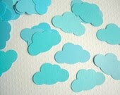 Paper Cloud Confetti - Baby Shower Wedding Party decor favor - ddeforest Paper Cloud Confetti - Baby Shower Wedding Party decor favor - ddeforest