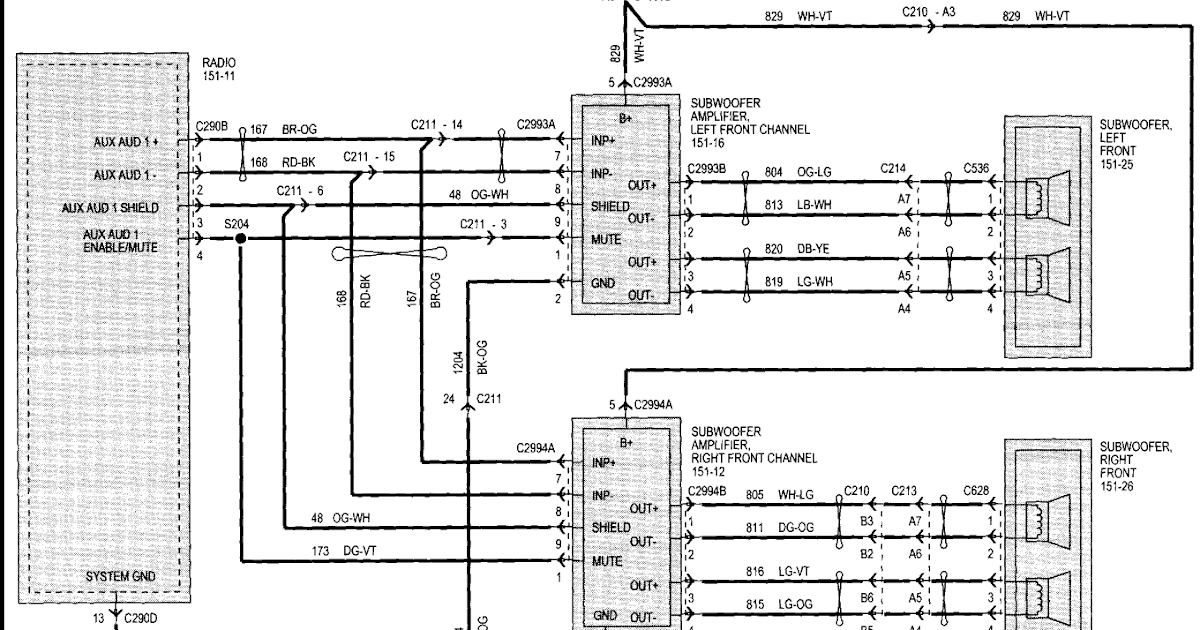 Ford 500 Factory Stereo Wiring Diagram