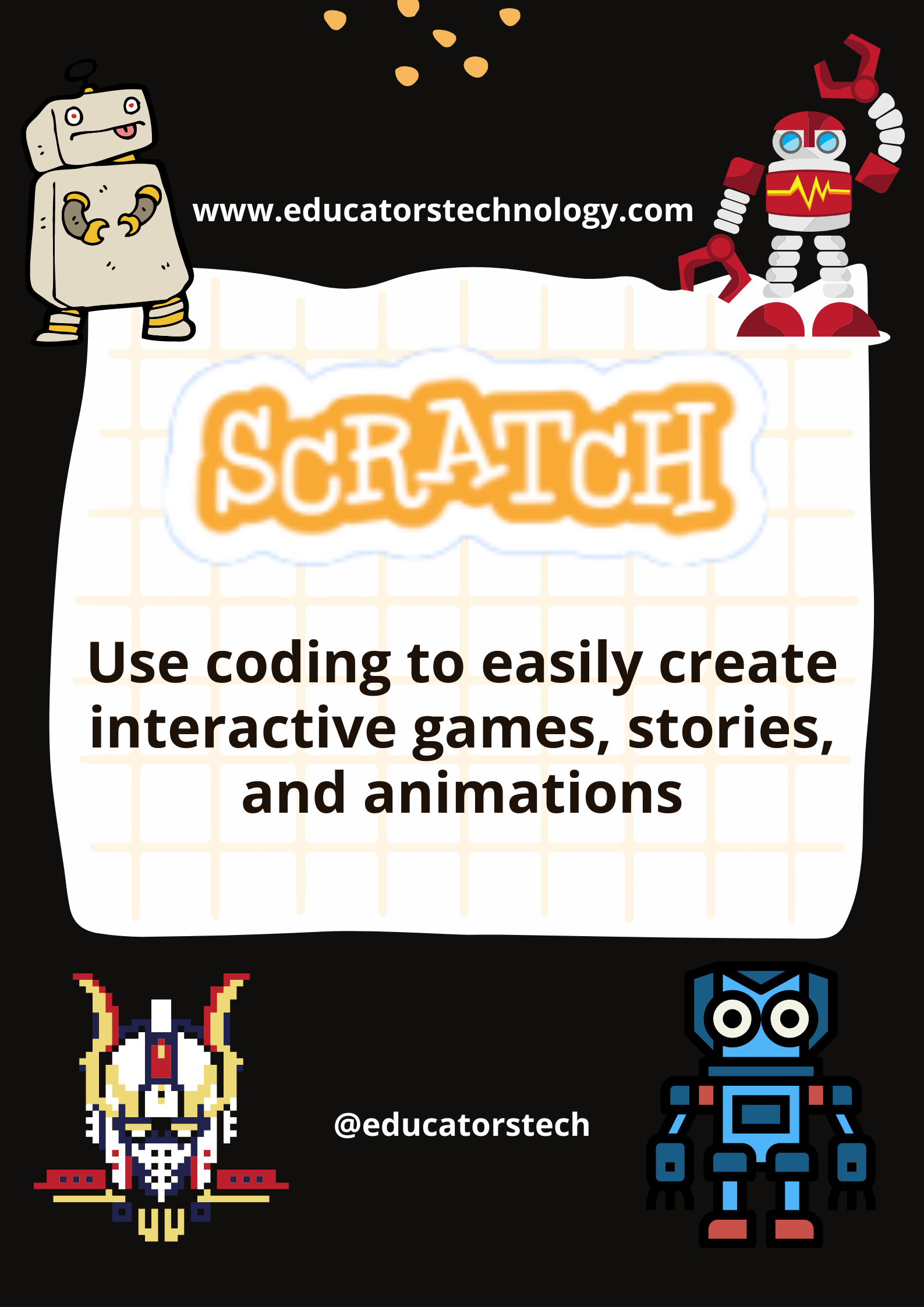 Scratch Coding- Easily Create Interactive Games and Animations