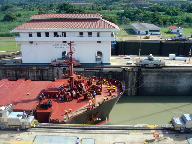 Canal de Panamá: Eclusas de Miraflores