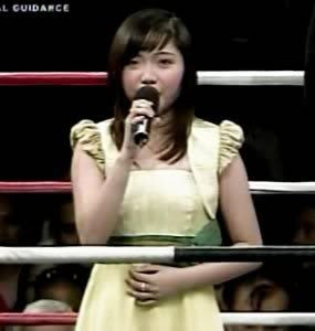 Charice holding it in for fear of decimating everyone in her immediate vicinity with her powerful voice. charice pempengco