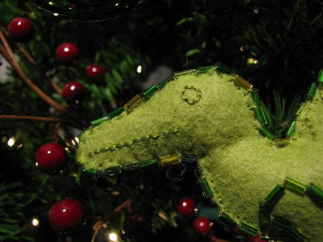 Christmas Spinosaurus