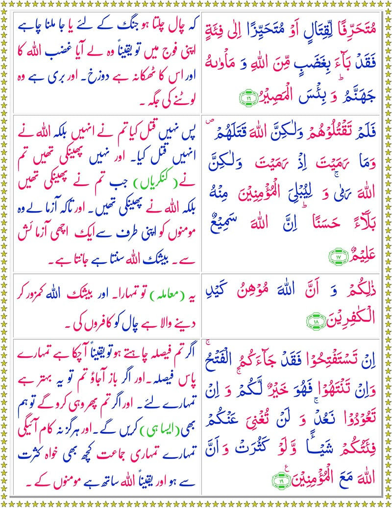 Surah Muzammil Pdf In One Page