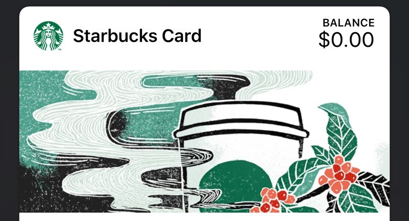Can I Add Starbucks Gift Card To Apple Wallet How To Add Starbucks