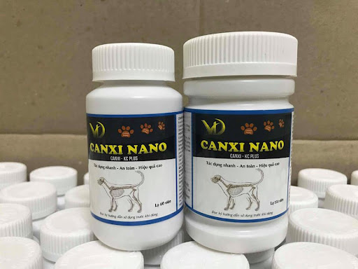 Canxi nano cho chó mèo - Bổ sung canxi cho chó mèo