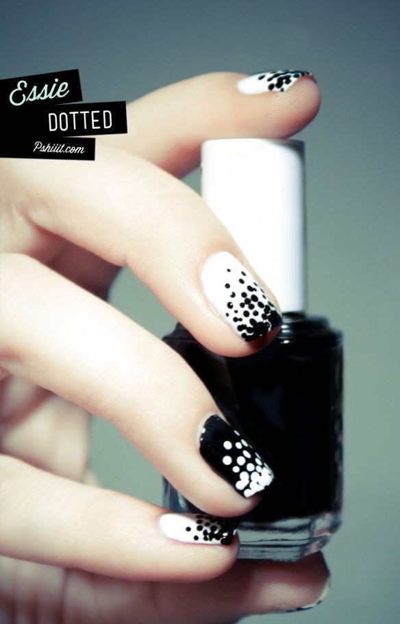 Black on white White on black