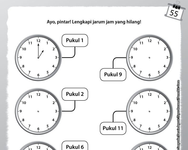 Latihan Soal Matematika Untuk Anak Tk B Unduh File Guru
