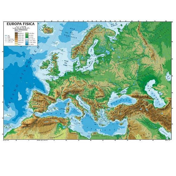 Cartina Europa Fisica Pdf Cartina