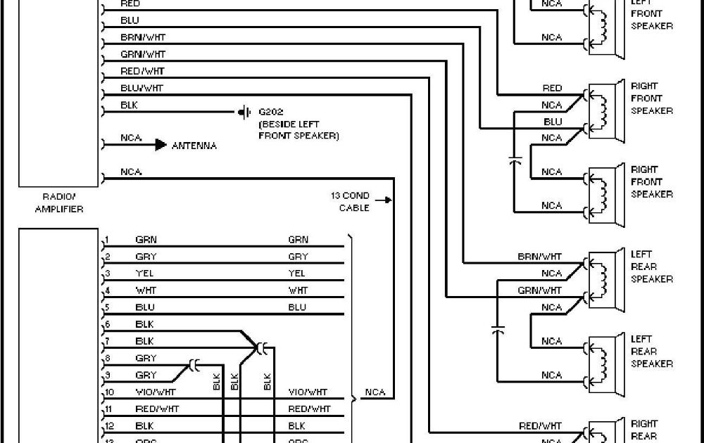 2002 Nissan Xterra Stereo Wiring Diagram - Wiring Diagram