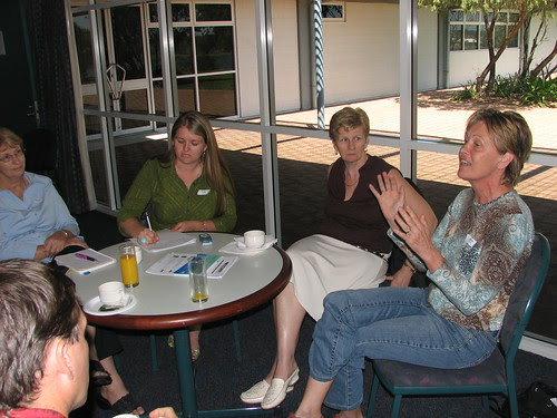 Discussing the issues