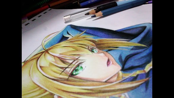 Anime Drawings With Color