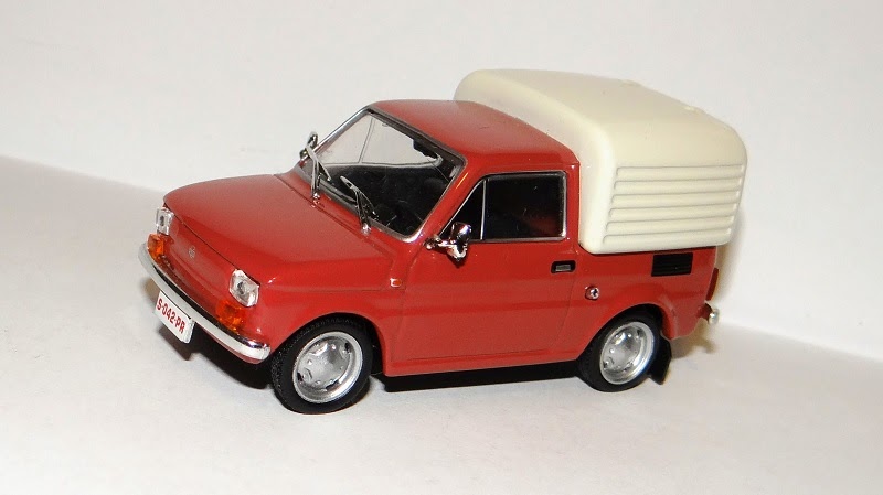 Złota Kolekcja Auta PRLu Polski Fiat 126p Bombel