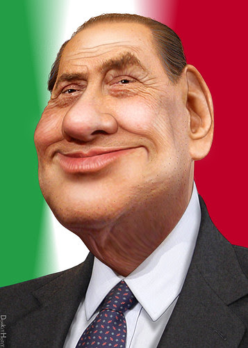 Silvio Berlusconi - Caricature