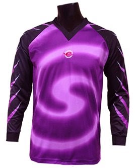 purple goalie shirt