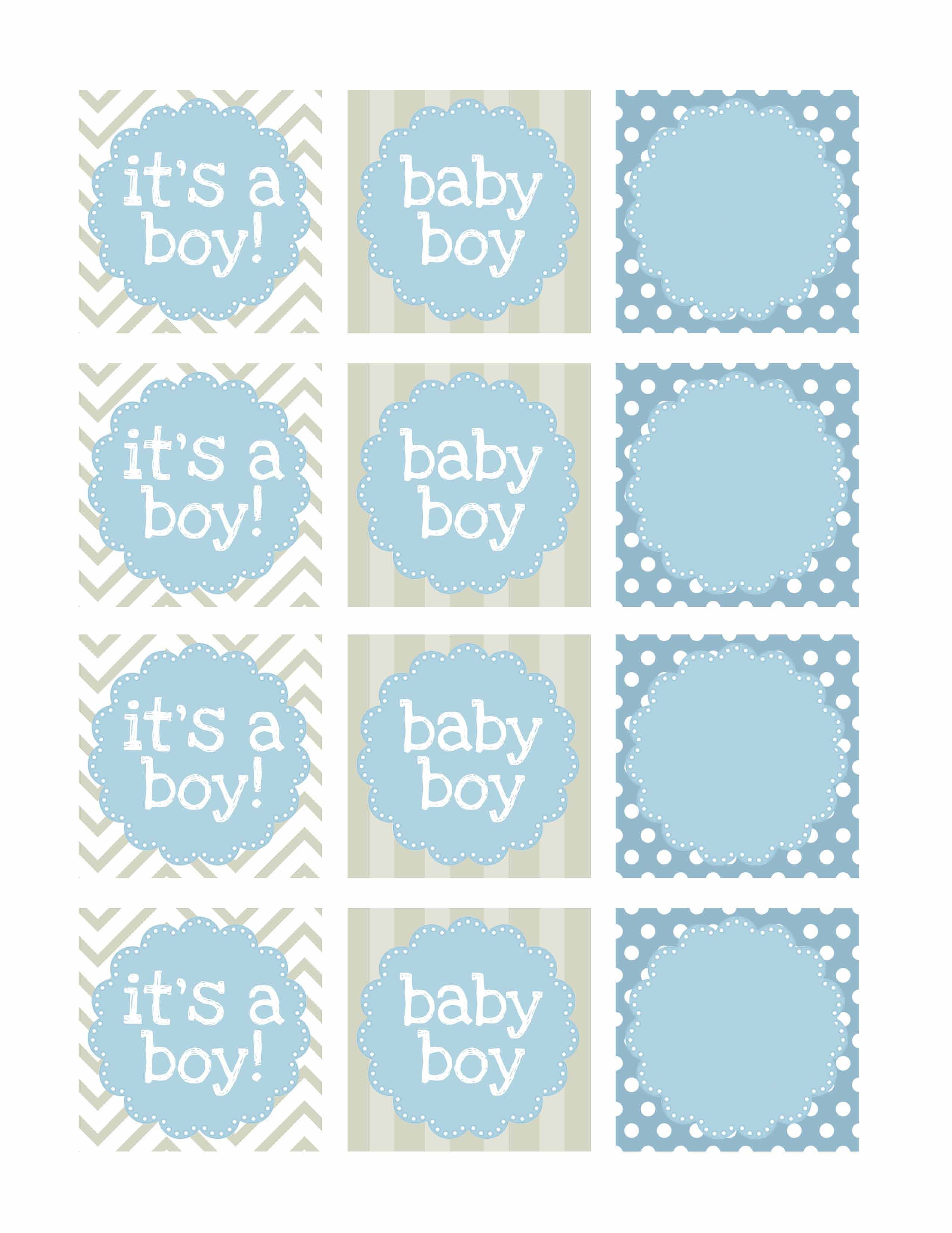 Free Printable Favor Tags For Baby Shower Popscreen