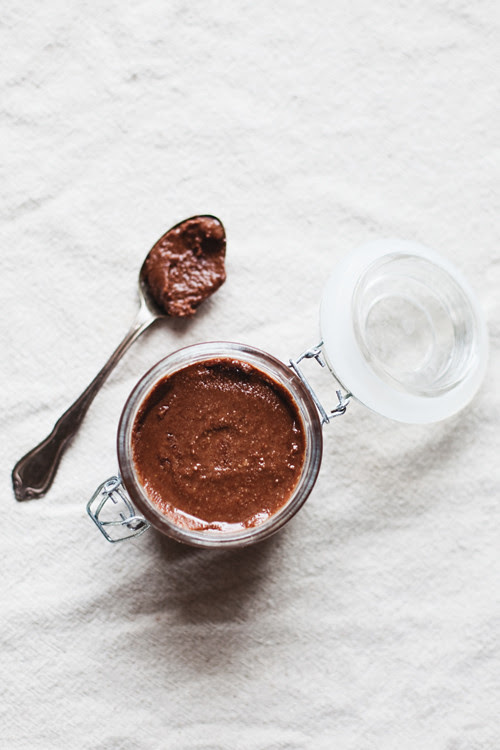 chocolate coconut almond butter // the little red house