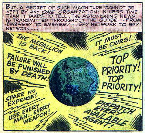 'HEY! HOLD IT DOWN, you guys! We're trying to sleep here on Mars!' February 1966 Marvels