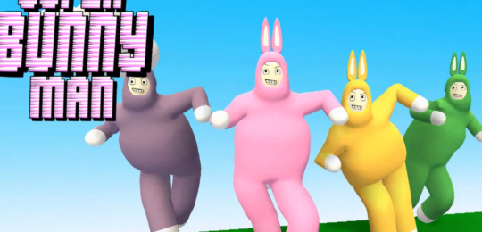 Можно ли играть в super bunny man на одном компьютере