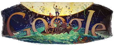 google doodle for October 15, 2011