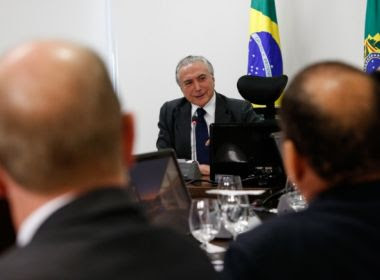 Após angioplastia, Presidência confirma retorno de Temer às atividades nesta segunda