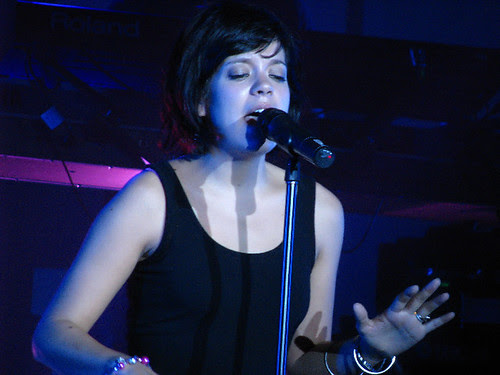 Lily Allen @ Sound Academy: photo by Michael Ligon